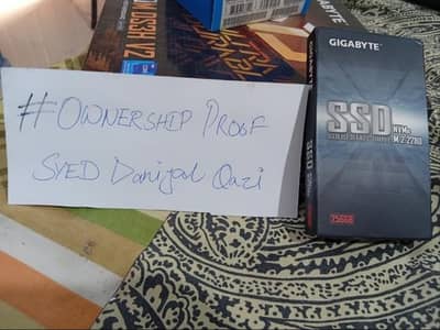 Urgent selling Gigabyte SSD NVMe (m. 2) 256GB