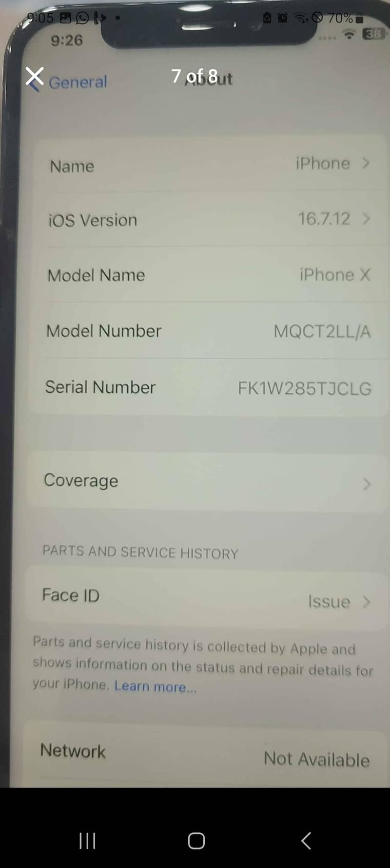 Apple iPhone X 6