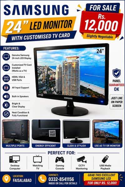 LED MONITOR/TV