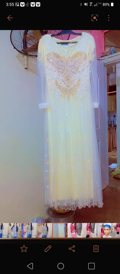 net white maxi