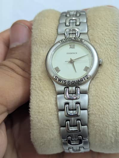 Solid 18 carat gold crown and gold plated ladies vintage watches