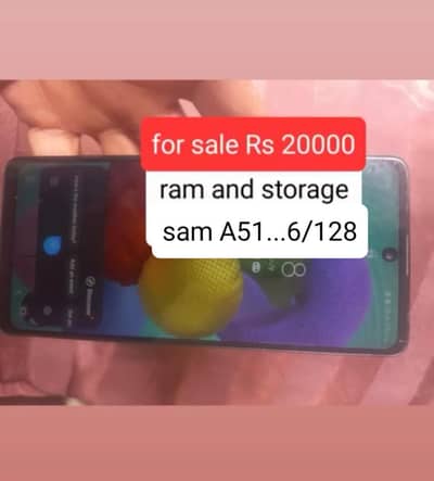 Samsung Mobile A51 . . 6/128