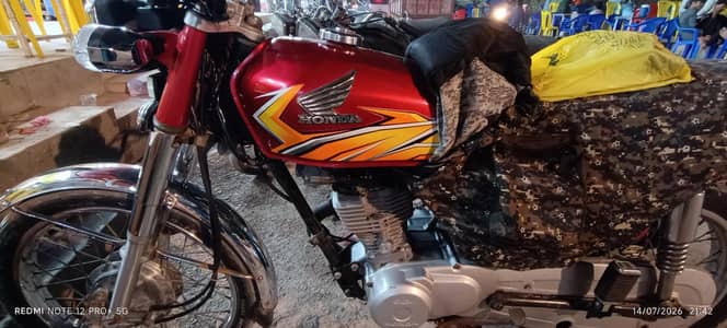 Urgently sell Honda CG 125 Model 2021