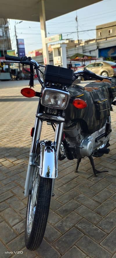 Honda CG 125 2024 black