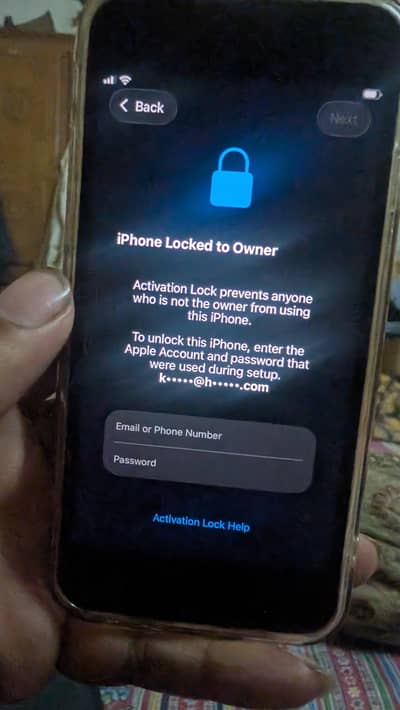 Apple iPhone SE3 2022 icloud lock 64gb
