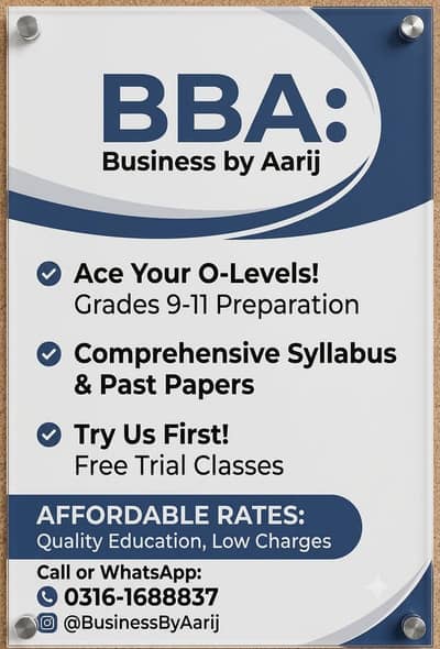 Olevel business classes