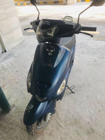 New Asia King Scooty 80cc 2024. Model |EFI Scooty | 85KM/L |Self Start