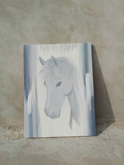 Horse canves painting