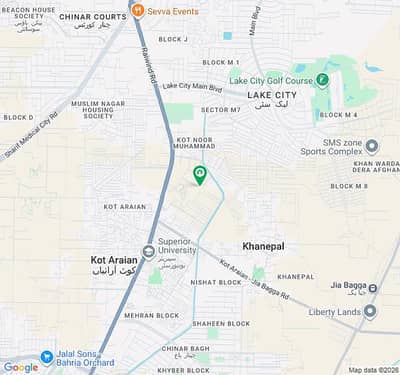 3 Marla Plot with Instillment Urban City Venture