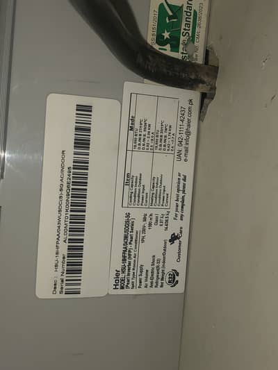 Haier inverter 1.5 ton