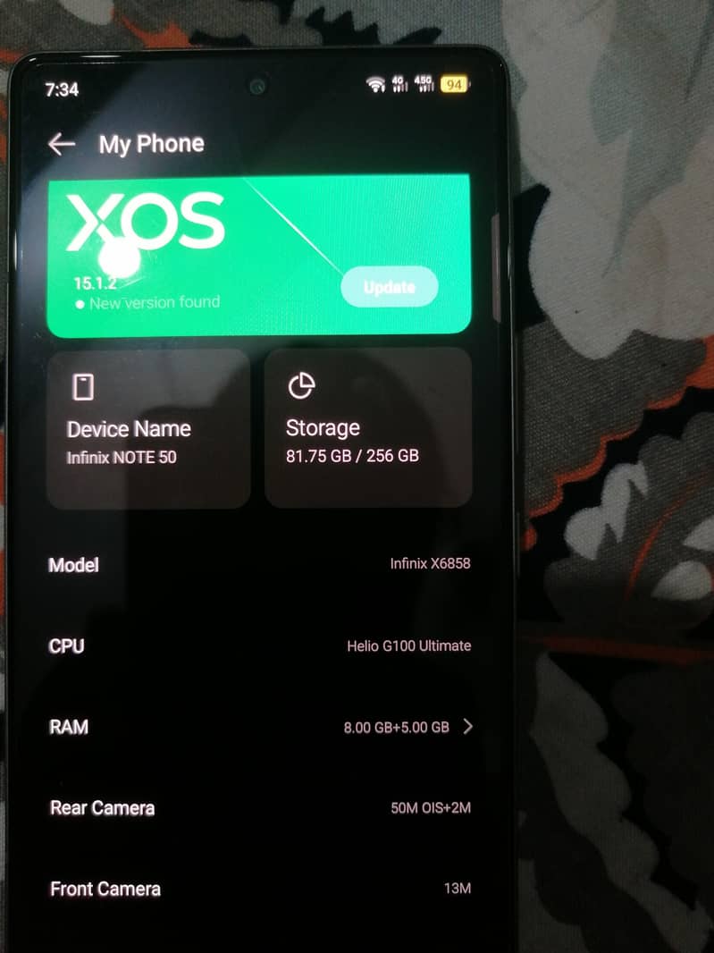 Infinix Note 50 6