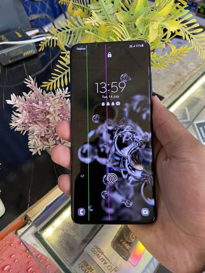 Samsung s20 plus 12 gb ram 512gb memory