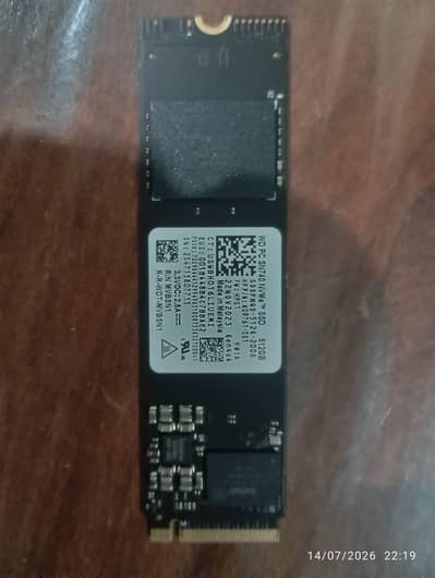 ​WD 512GB M. 2 NVMe SSD