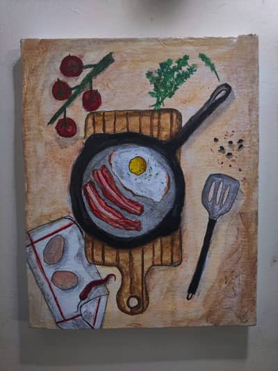 Handmade Canvas Acrylic Painting