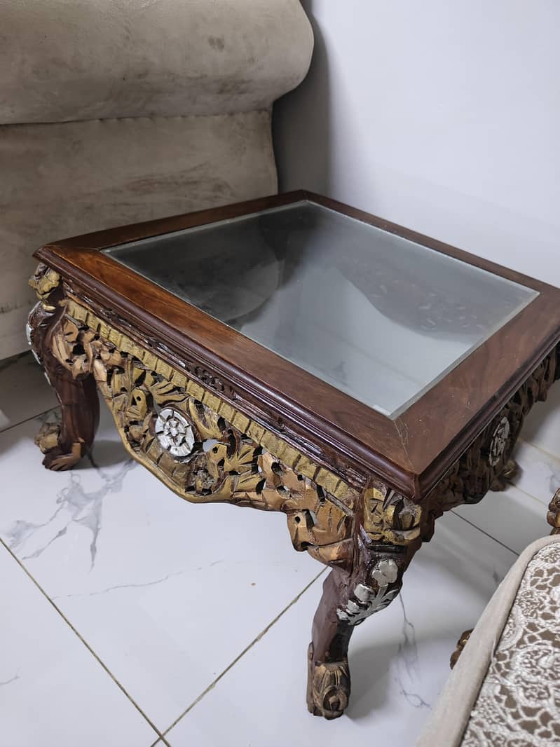 Sofa table drawing room table set 2