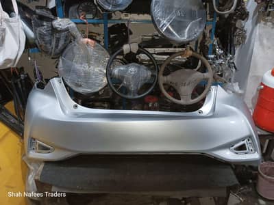 Toyota Vitz 2018-2020 Back Bumper - Vitz New Rear Bumper