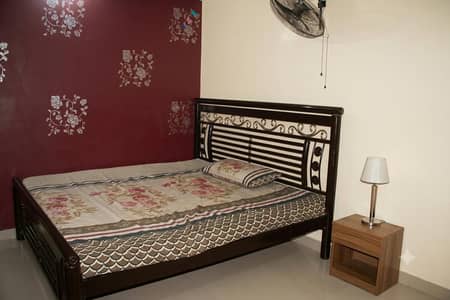 Iron king size bed with mattress