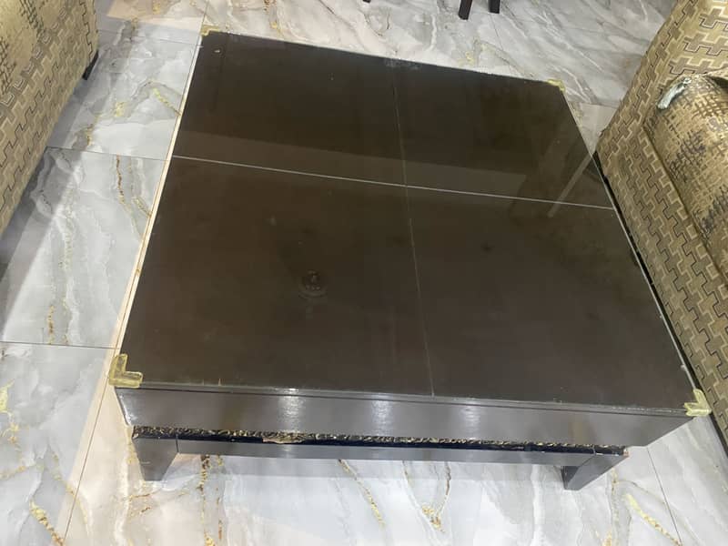 Coffee Table (brown) 3 table set 0