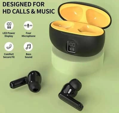 Premium Wireless Earbuds (TWS) - LED Power Display & Extra Bass