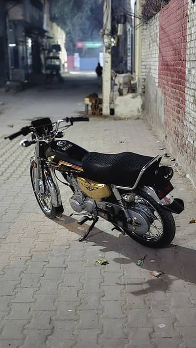Honda Cg125 Gold Eddition