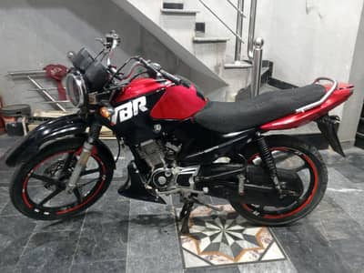 Yamaha YBR Japenese Model customize in red colour