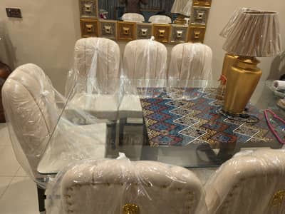 8 Chairs Dining Table