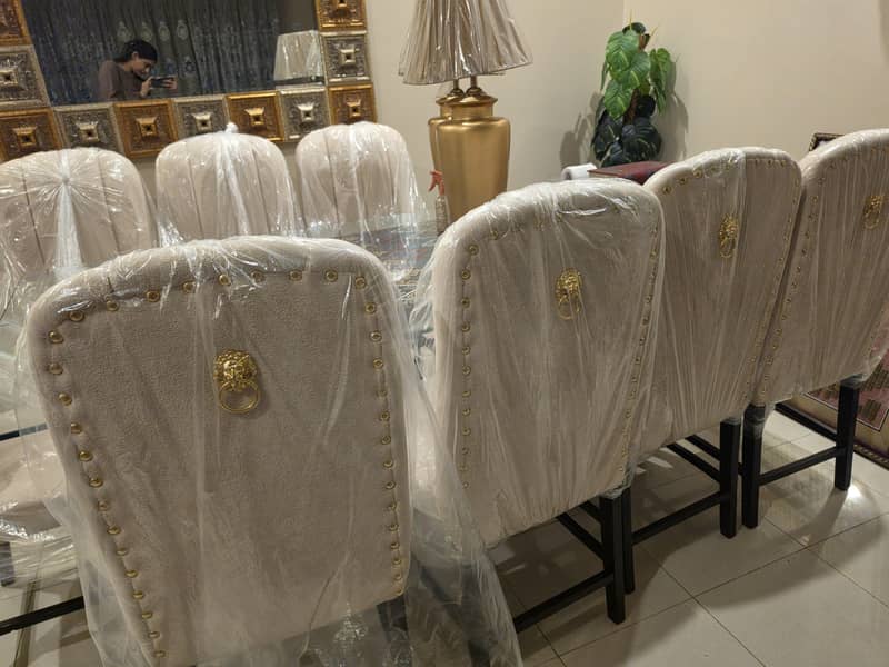 8 Chairs Dining Table 1