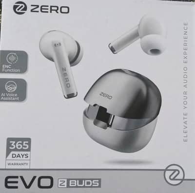 zerolifstye evo z-buds | milky white colour