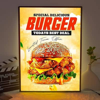 LED Light Backlit/Back Light Poster Pet Film Frame