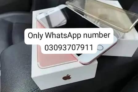 iPhone 7 plus 128GB only WhatsApp number