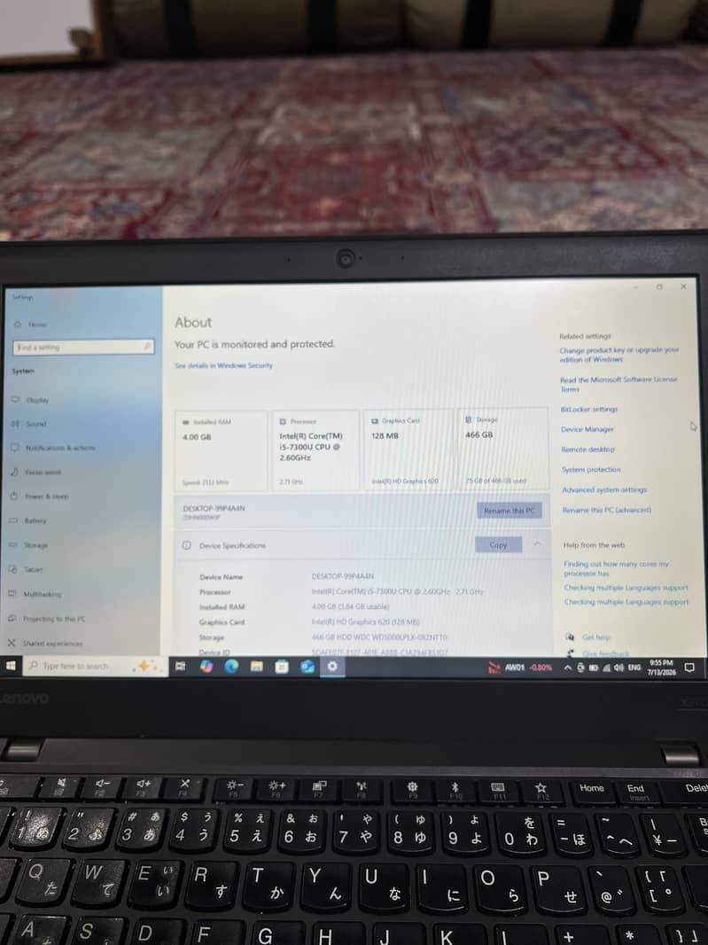 LENEVO THINKPAD 3