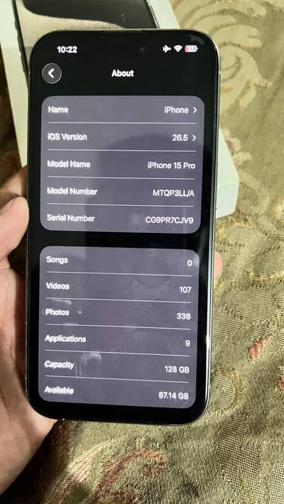 Apple iPhone 15 Pro