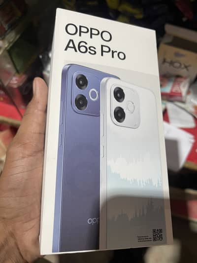 OPPO A6s pro New Only Box open