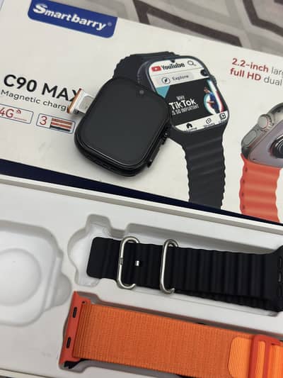 C90 max Smart Watch best battery Sim supported