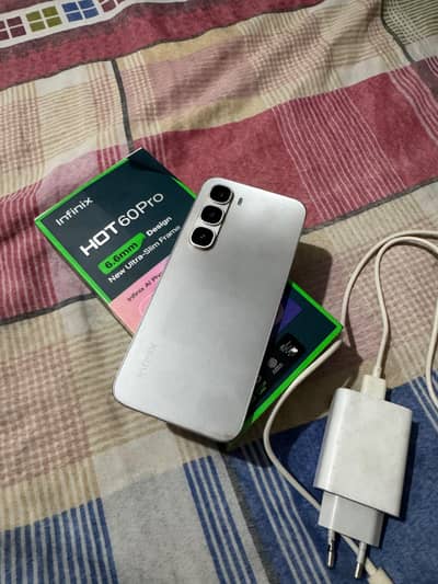 Infinix Hot 60 Pro 8/128 finger in display front back full fresh no