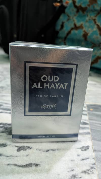 100% Original Sapil Oud Al Hayat Perfume 100ml | Bought from Dubai