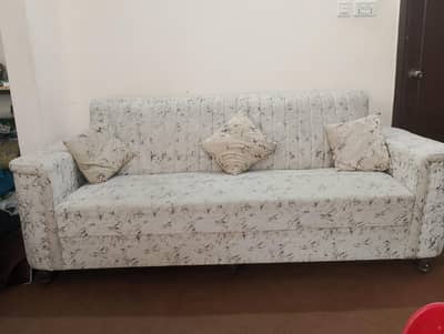 7 seater sofa set with cushions included