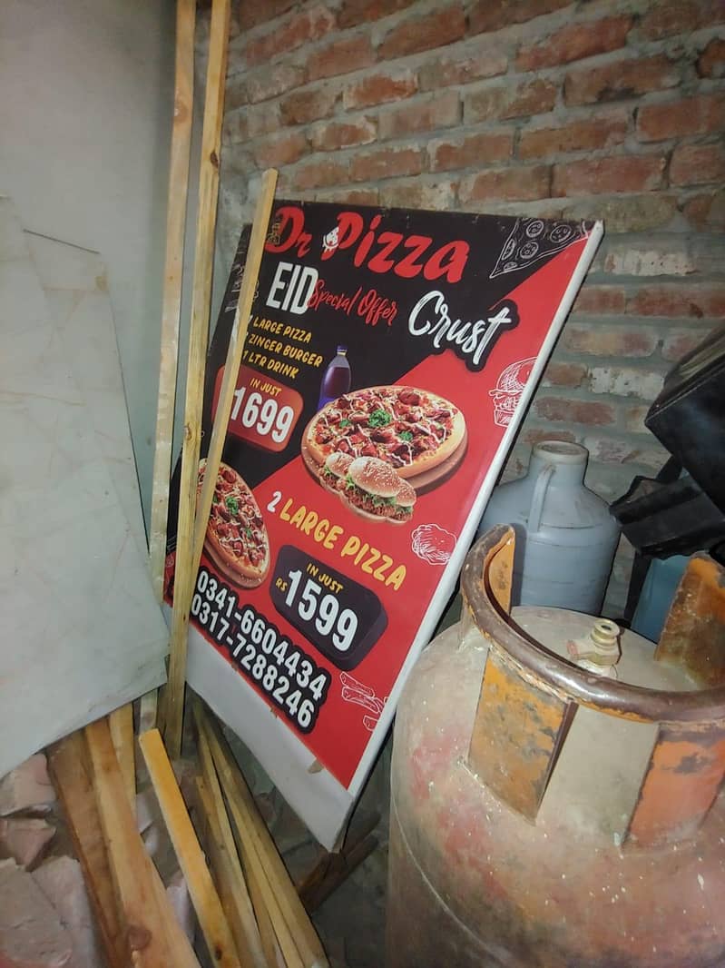 small pizza setup 10