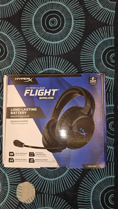 HyperX Cloud Flight Wireless Headset (PS/PC)– Good to decent condition