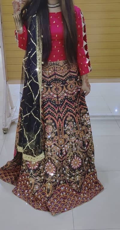 Kashi inspired lehanga and choli