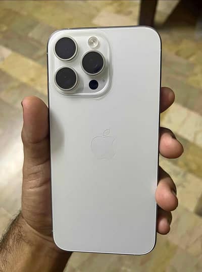 Apple iPhone 15 Pro Max 256 gb pta approved physical plus e sim