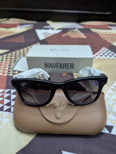 Meta Ray-Ban Gen 1, Wayfarer, Matte Black