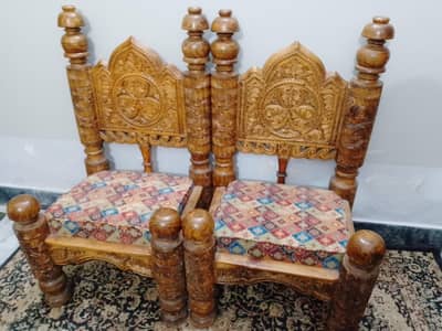 Chairs antique solid wood