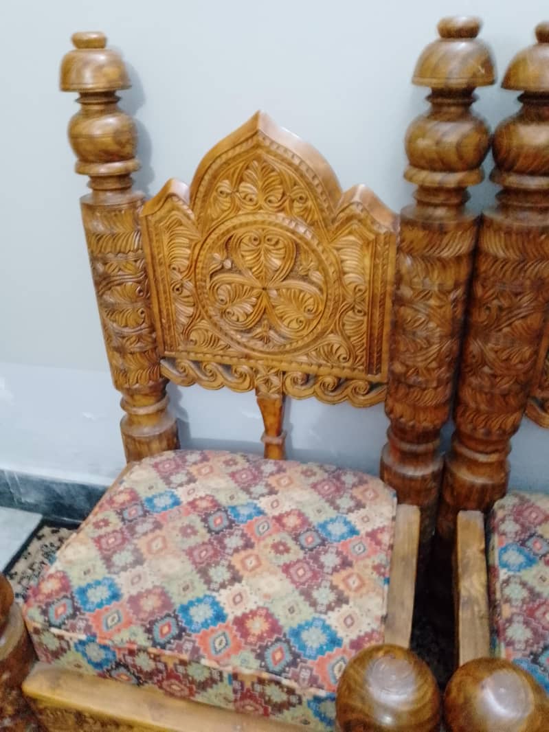 Chairs antique solid wood 1