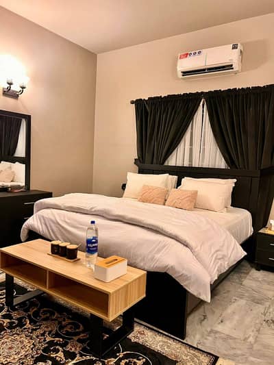 1 bed luxury furnished flat on per day rent