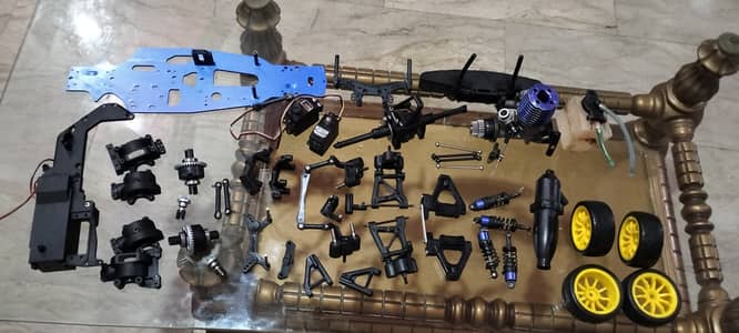Rc parts Nitro engine car
