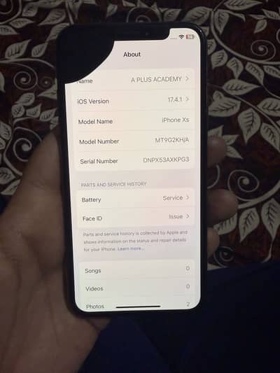 I phone xs 64 gb 325/660/6565