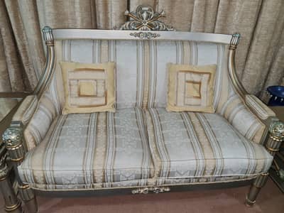 4 Seater Sofa Set with tables