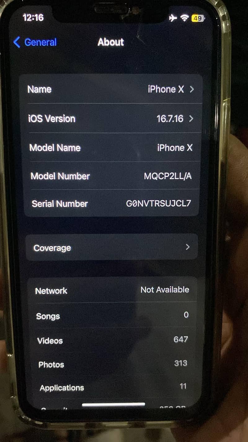 Apple iPhone X 7
