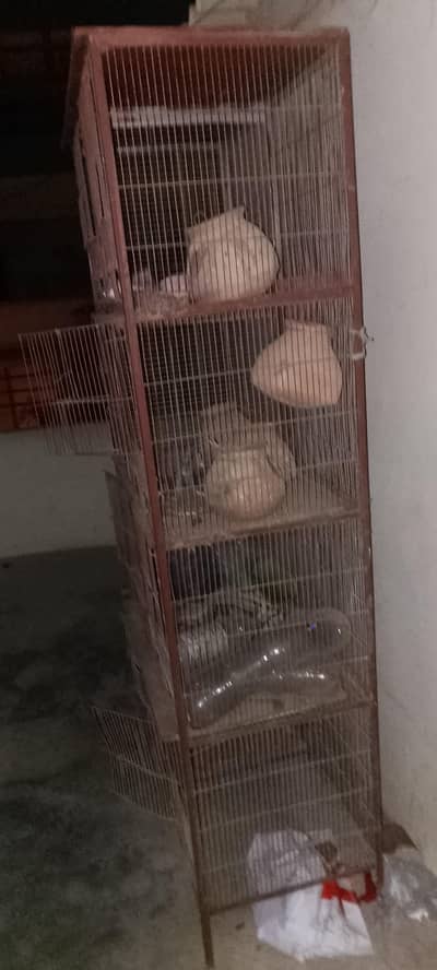 4 floor cage 8 parts